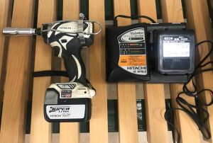 充電バッテリー式のインパクト