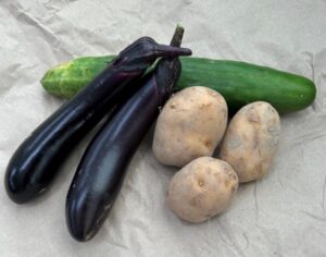 ご夫婦で作った野菜