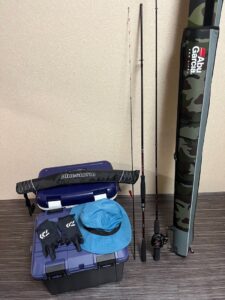愛用の釣り道具一式